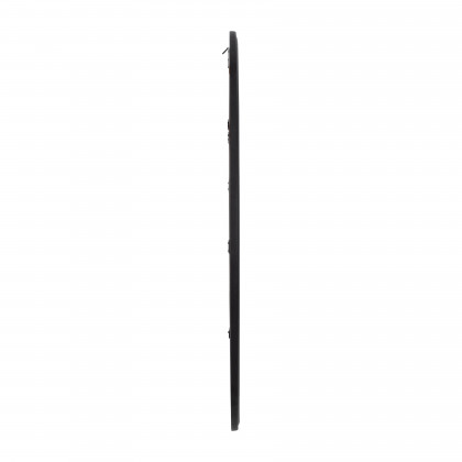 Sagebrook - 48" Round Noir Wall Mirror in Black