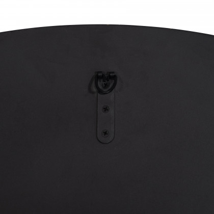 Sagebrook - 48" Round Noir Wall Mirror in Black