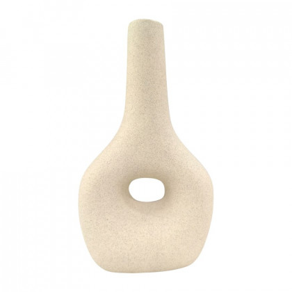Sagebrook - 7" Ceramic Short Open Cut-out Nomad Vase