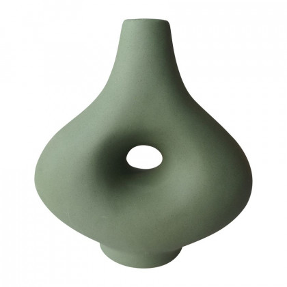 Sagebrook - 7" Ceramic Short Open Cut-out Nomad Vase