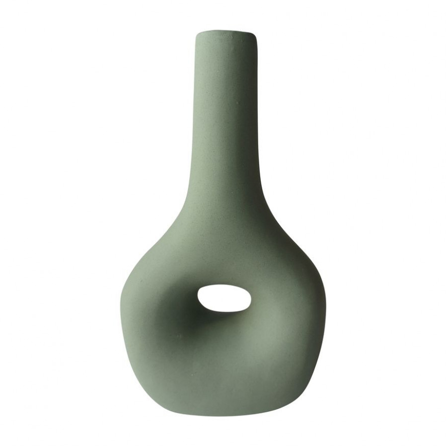 Sagebrook - 7" Ceramic Short Open Cut-out Nomad Vase
