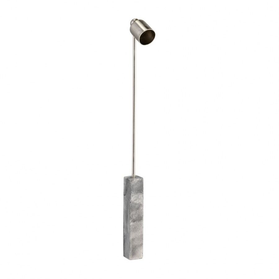 Sagebrook - 12" Marble Round Candle Snuffer