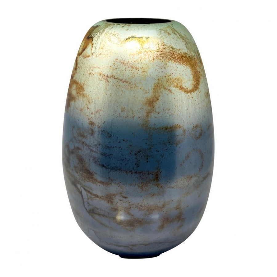 Sagebrook 14" Glass Vapor Glass - Blue