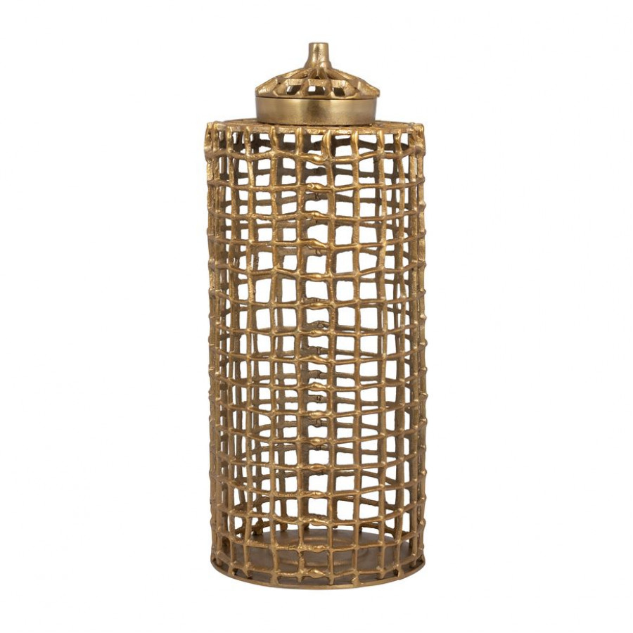 Sagebrook - 18" Metal Lidded Jar