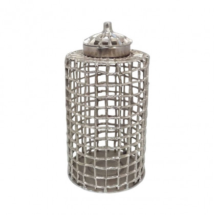 Sagebrook - 18" Metal Lidded Jar