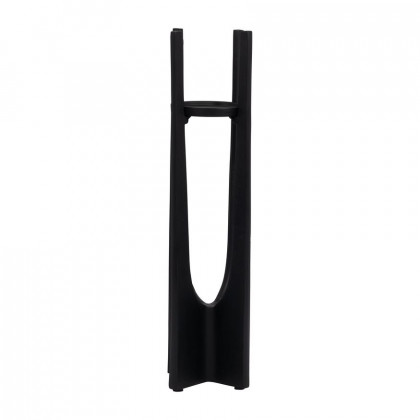 Sagebrook 16" Metal Pillar Candle Holder - Black