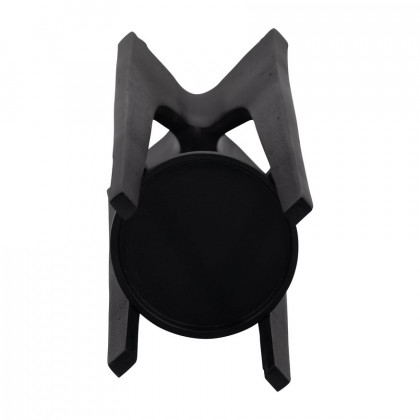 Sagebrook 16" Metal Pillar Candle Holder - Black