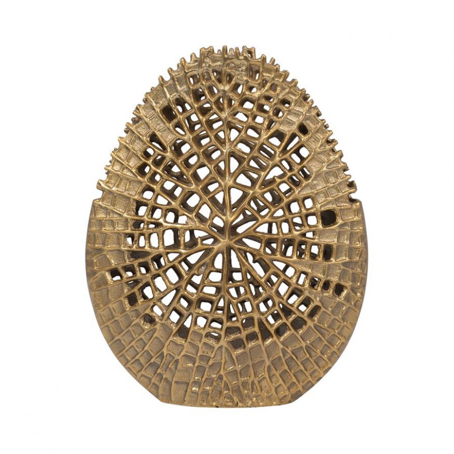 Sagebrook 14" Metal Contemporary Vase - Gold