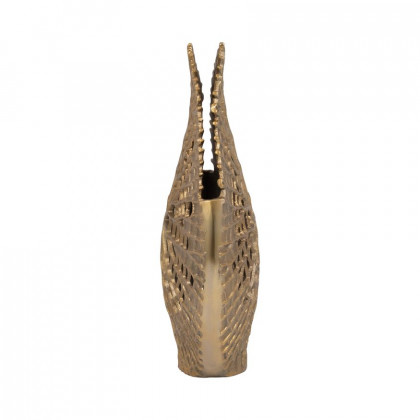 Sagebrook 14" Metal Contemporary Vase - Gold