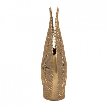 Sagebrook 18" Metal Contemporary Vase - Gold
