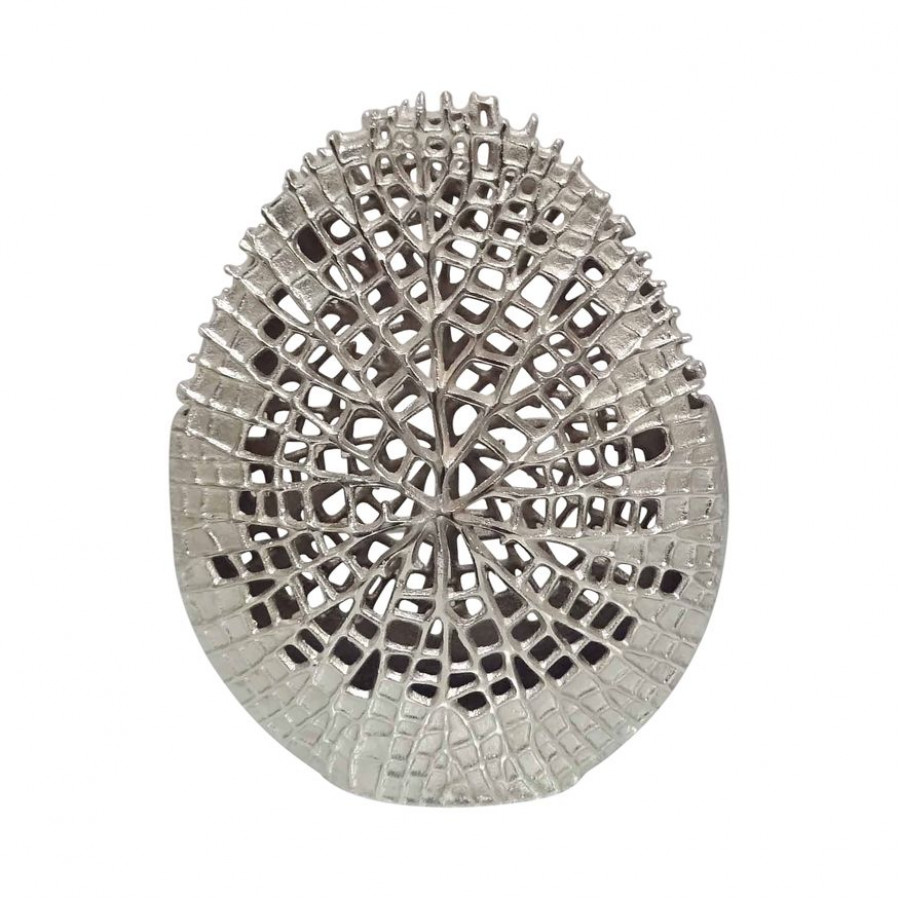 Sagebrook 14" Metal Contemporary Vase - Silver