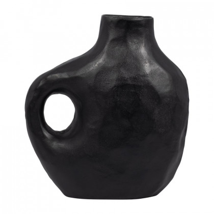 Sagebrook - 11" Metal Hammerd Cut-out Vase