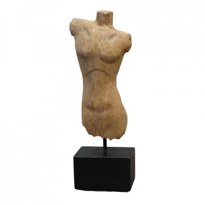 Sagebrook - 15" Wood Male Bust