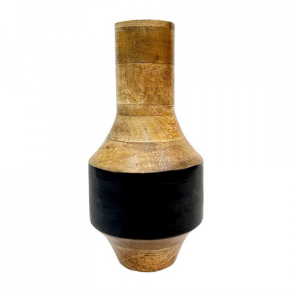 Sagebrook - 13" Glass Metallic 2-tone Vase