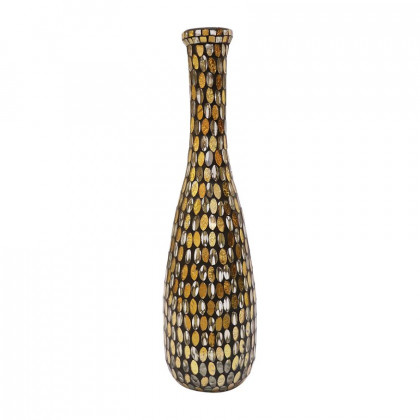 Sagebrook - 18519 16" Glass Mosaic Vase