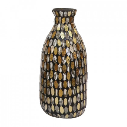 Sagebrook - 7" Glass Mosaic Vase