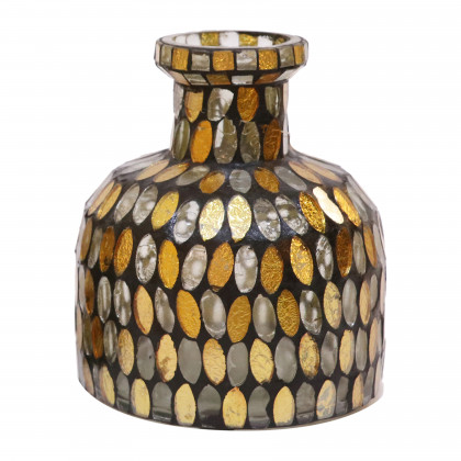 Sagebrook - 18523 5" Glass Mosaic Vase