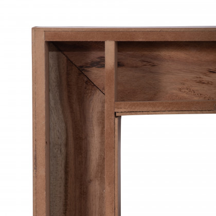 Sagebrook - 47"x47" Mirror In Box in Brown/Black