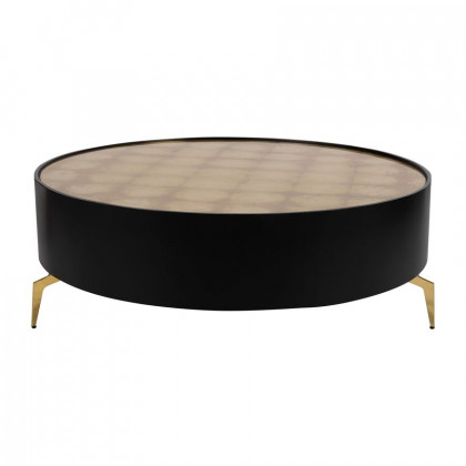 Sagebrook - Wood Gold Leaf Top Side Table