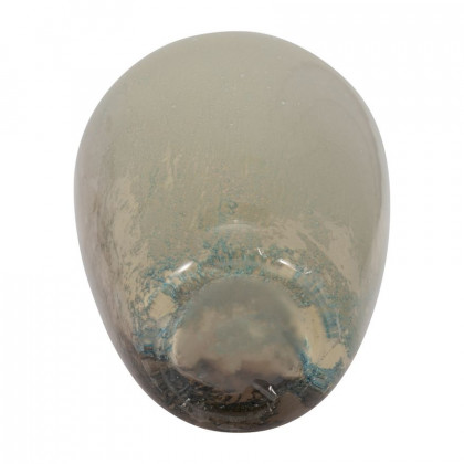 Sagebrook 8" Glass 2-tone Vase - Nude