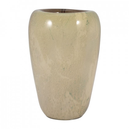 Sagebrook 13" Glass 2-tone Vase - Nude