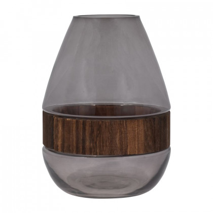 Sagebrook - 11" Glass Blue Waters Vase