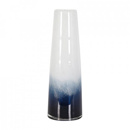 Sagebrook - 11" Glass Blue Waters Vase