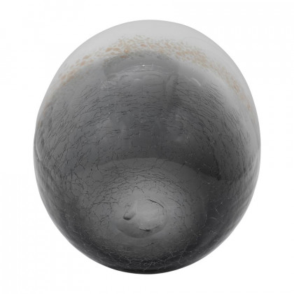 Sagebrook 8" Glass Crackle Vase - Multi