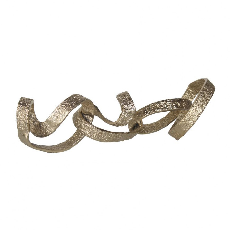 Sagebrook - 27" Metal Swirly Table Object