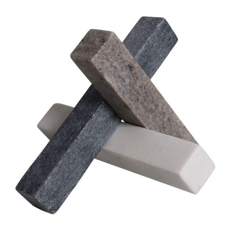 Sagebrook - 8" Marble Abstract Jack in Multi