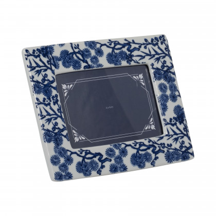 Sagebrook - 4"x6" Ceramic Cherry Blossom Photo Frame