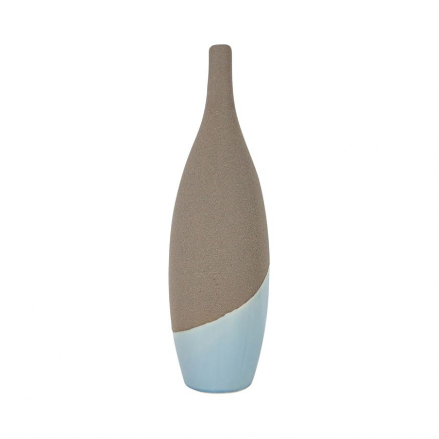 Sagebrook - 11" Ceramic Half Dipped Vase