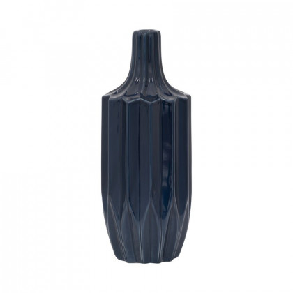 Sagebrook - 13" Ceramic Fluted Vase
