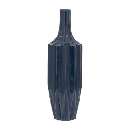 Sagebrook - 13" Ceramic Fluted Vase