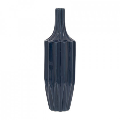 Sagebrook - 13" Ceramic Fluted Vase