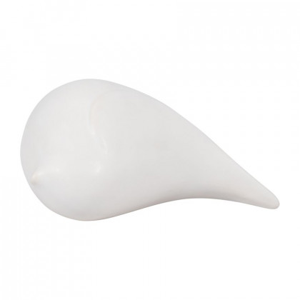 Sagebrook 6" Ceramic Chubby Bird - White