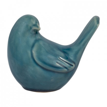 Sagebrook - 7" Wood Kiwi Bird With Black Legs