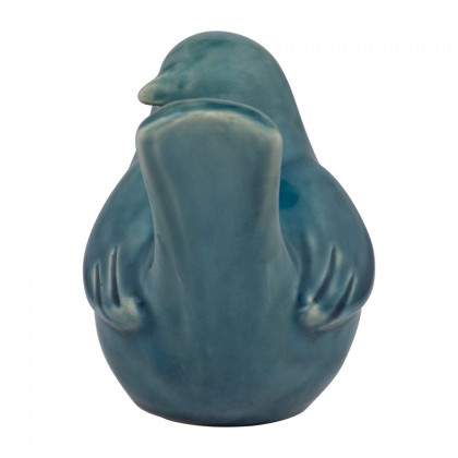 Sagebrook 5" Ceramic Side View Bird - Blue
