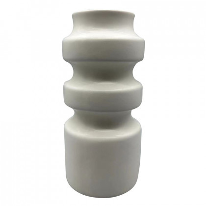Sagebrook - 7" Ceramic Arches Dumbell Vase