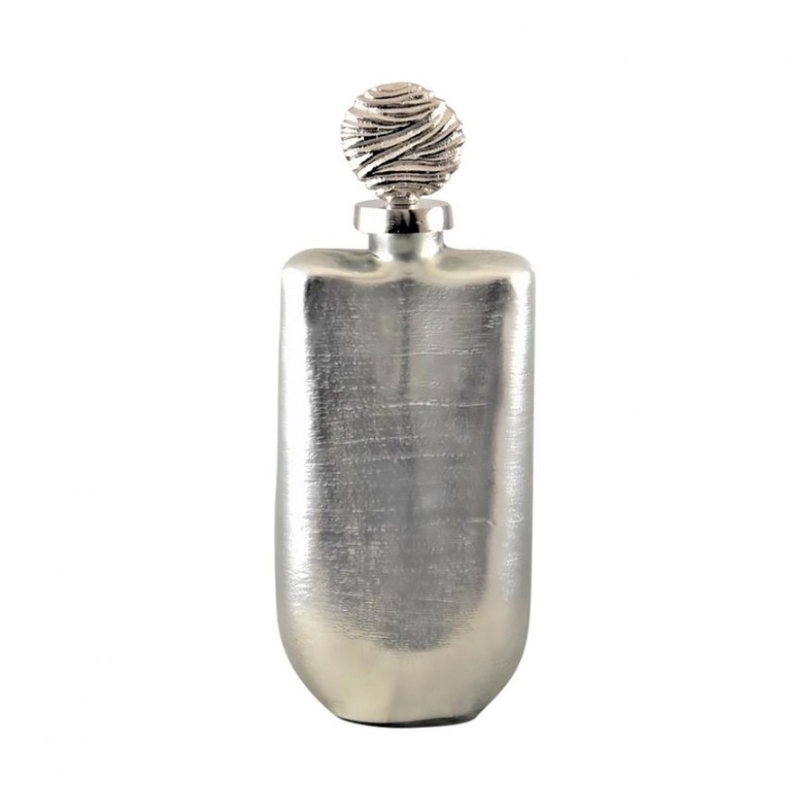 Sagebrook - 16" Glass Metallic Bottle Orb Topper