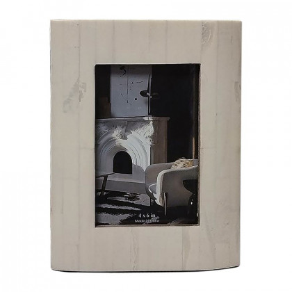 Sagebrook - 4"x6" Resin Curved Photo Frame