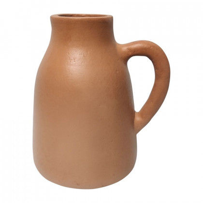 Sagebrook - 8" Terracotta Vase With Handle