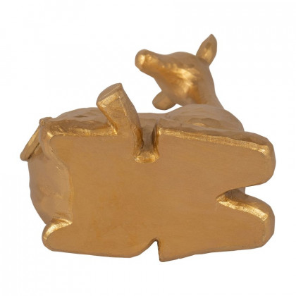 Sagebrook - 10" Resin Giraffe Decor in Gold