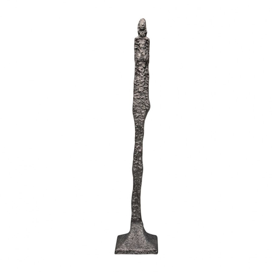 Sagebrook 69" Metal Tribal Floor Sculpture - Bronze