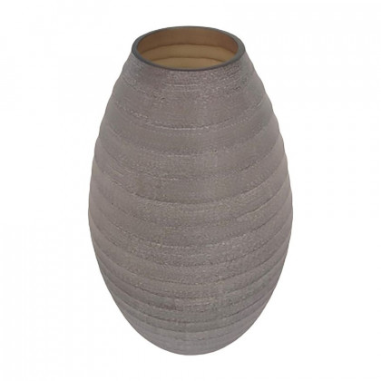 Sagebrook - 14" Glass 2-toned Enamel Vase