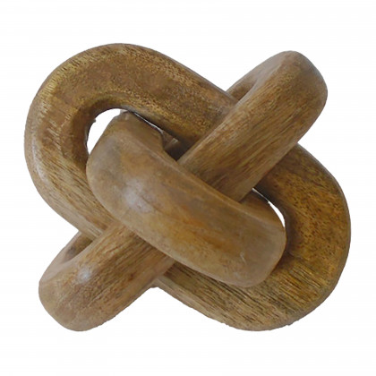 Sagebrook - 8" Metal Twisted Hammered Ring