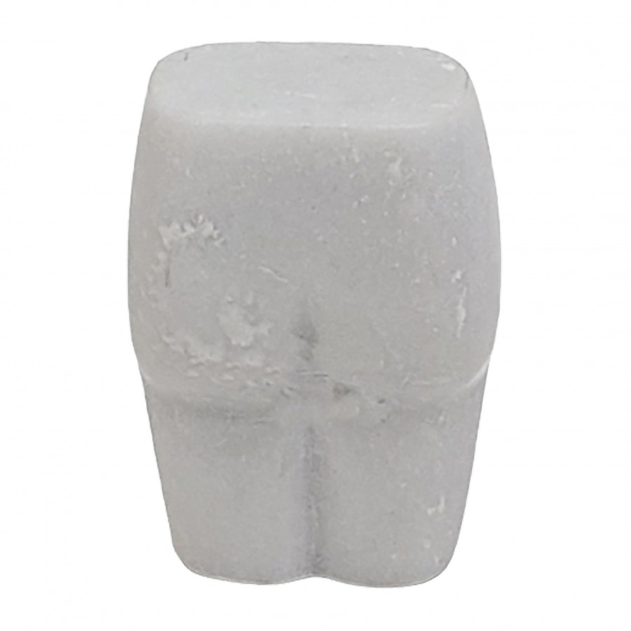 Sagebrook - 5" Marble Booty Object in White