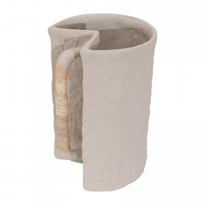 Sagebrook - 12" Ecomix Crafted Vase with Handle