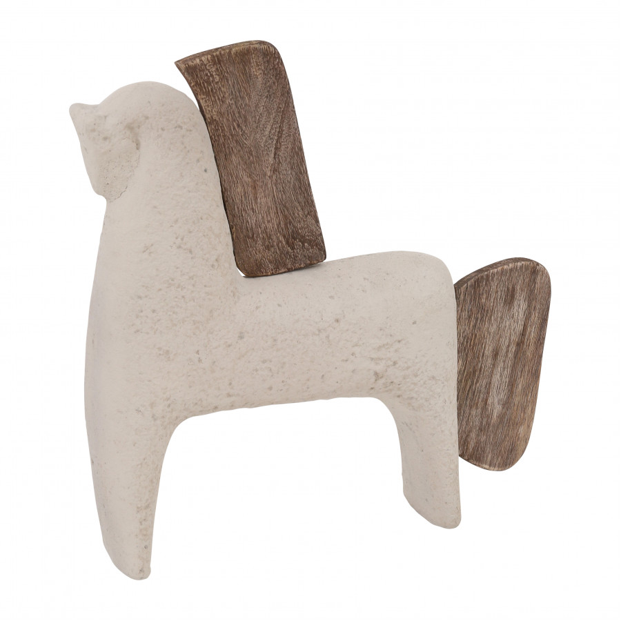 Sagebrook - 12" Ecomix Horse Decor