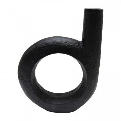 Sagebrook - 9" Metal Looped Sculpture